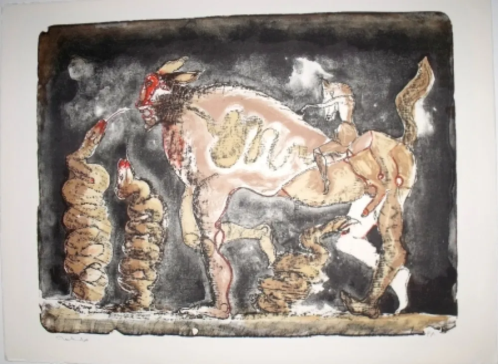 Lithograph Toledo - La Suma de la Serpiente