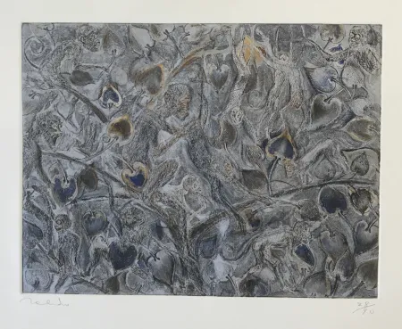 Etching Toledo - Monkeys in Tree