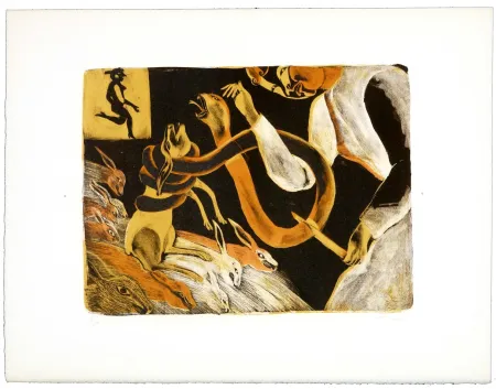 Lithograph Toledo - No Title