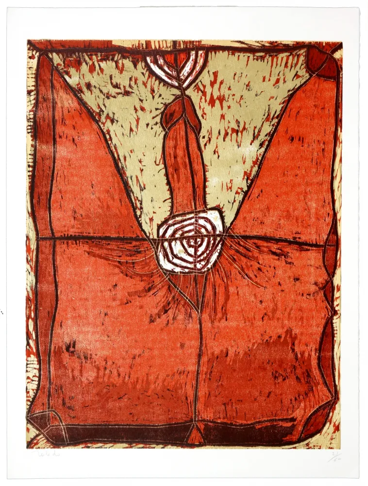 Lithograph Toledo - Phallus