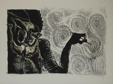 Lithograph Toledo - Reillete