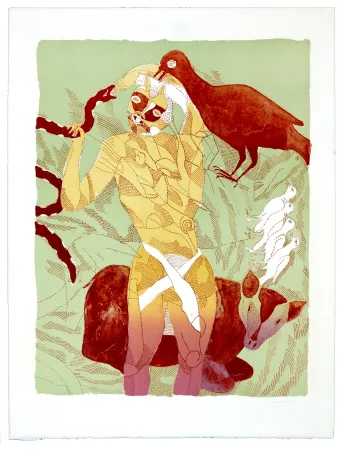 Lithograph Toledo - Sans titre