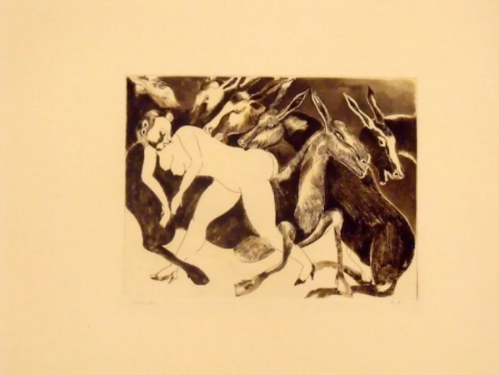 Etching And Aquatint Toledo - Sans titre