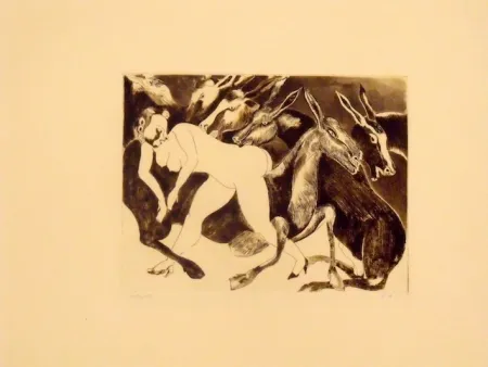 Etching And Aquatint Toledo - Sans titre