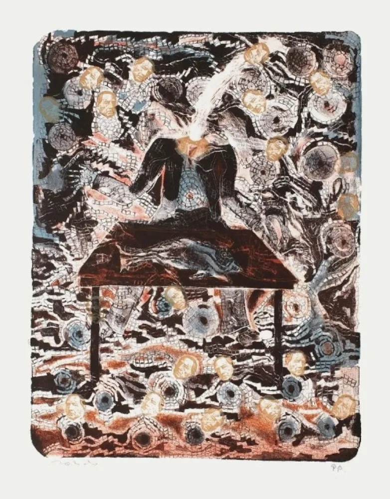 Lithograph Toledo - Sans titre