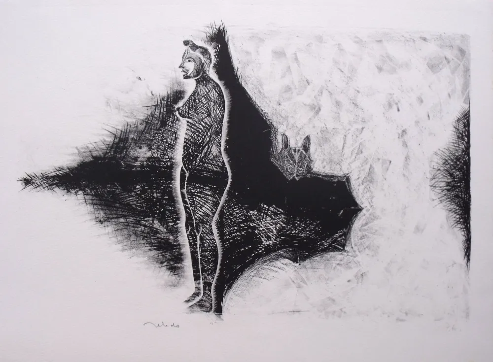 Lithograph Toledo - Sans Titre 