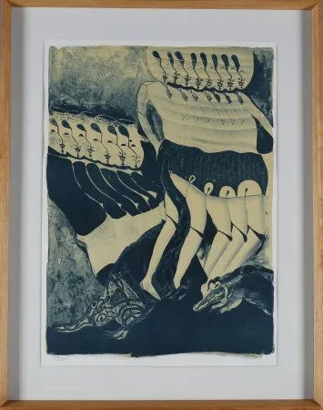 Lithograph Toledo - Untitled 