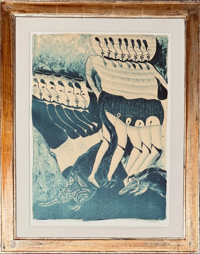 Lithograph Toledo - Untitled  