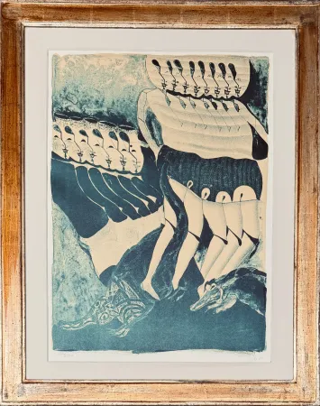 Lithograph Toledo - Untitled  