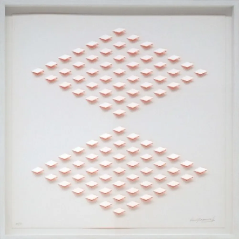 Lithograph Tomasello - S/T 2 - Naranja