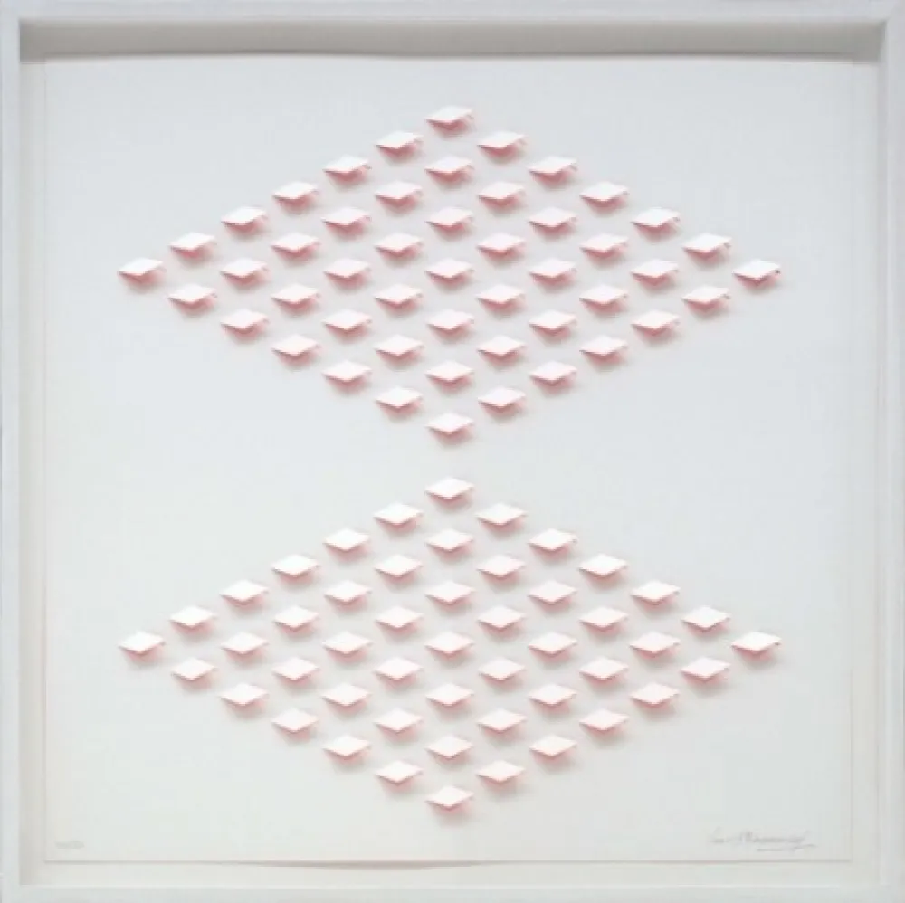 Lithograph Tomasello - S/T 2 Rosa