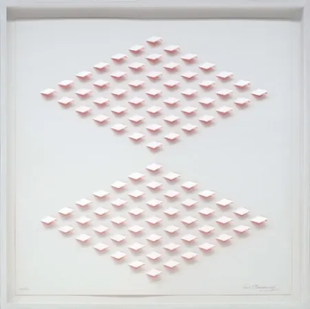 Lithograph Tomasello - S/T 2 Rosa