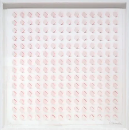 Lithograph Tomasello - S/T - 3 Rosa