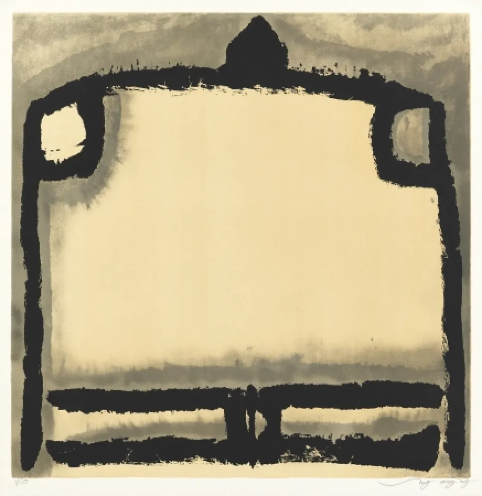 Lithograph Tongzhengang - Le vide