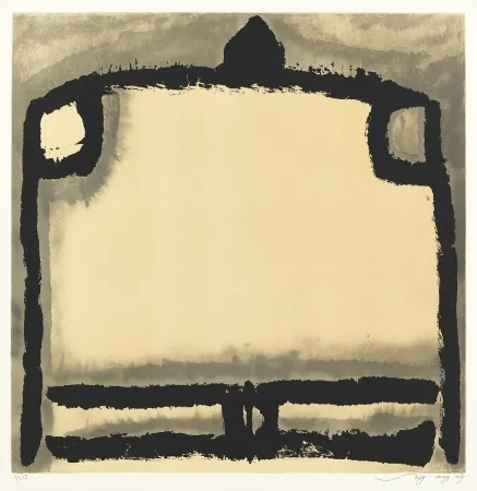 Lithograph Tongzhengang - Le vide