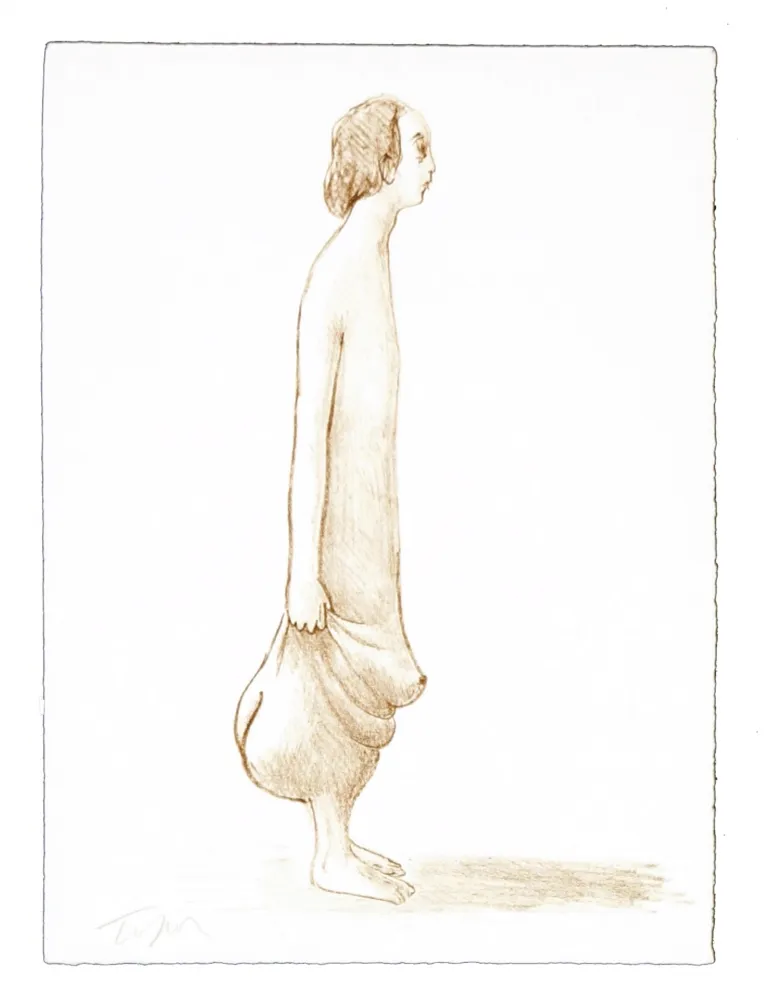 Lithograph Topor - 9 Neuf Grâces