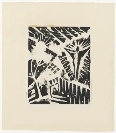 Woodcut Topp - Spektrale Figur (Spectral Figure)