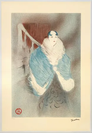 Lithograph Toulouse-Lautrec - Elsa la viennoise