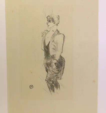 Lithograph Toulouse-Lautrec - Mary Hamilton
