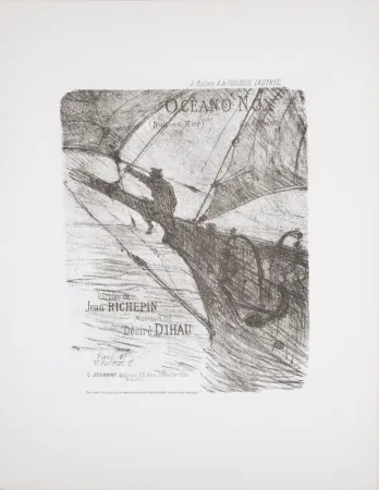 Lithograph Toulouse-Lautrec - Oceano Nox, 1895