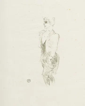 Lithograph Toulouse-Lautrec - Portraits d’Acteurs & d’Actrices : Mary Hamilton, 1898
