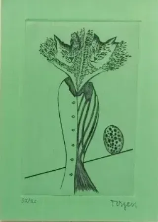 Drypoint Toyen - Svatokradezny les a jjine texty  - La forêt sacrilège  (1970)    