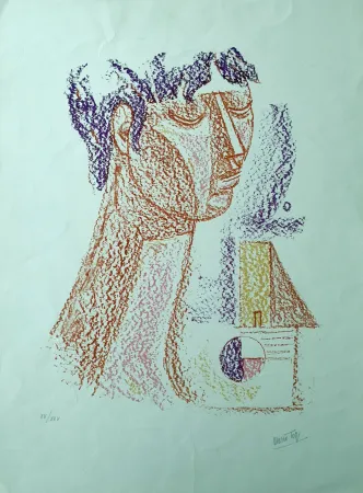 Lithograph Tozzi - Figura