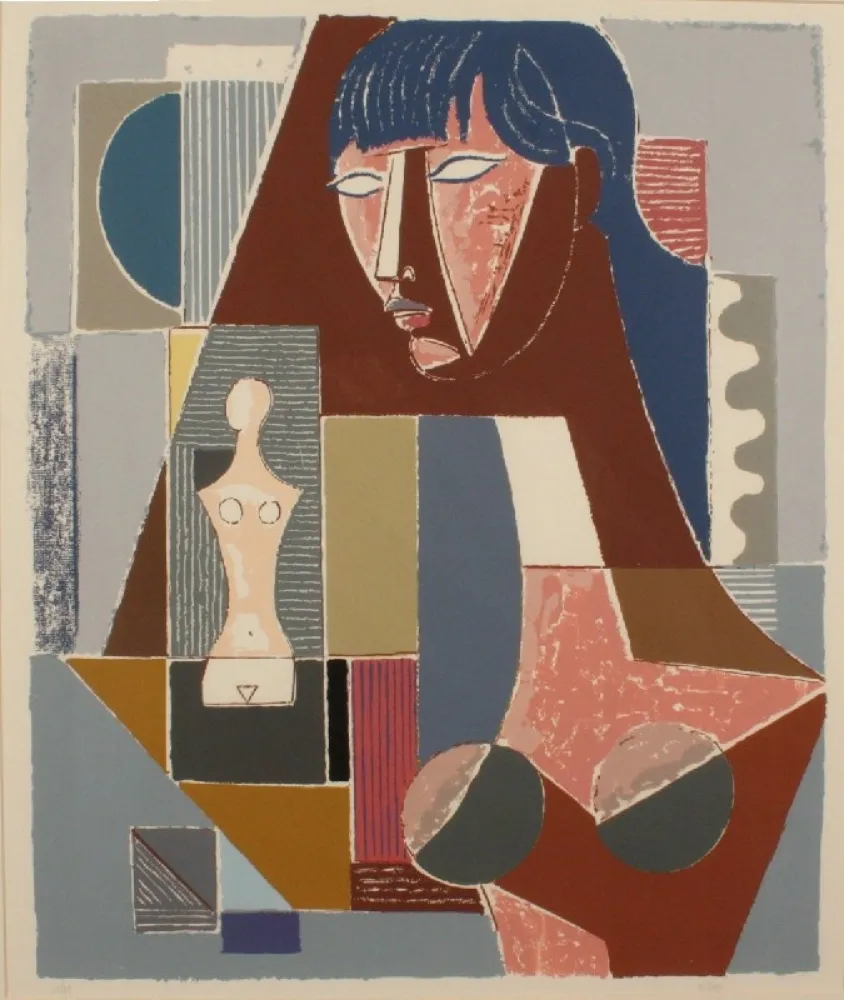 Lithograph Tozzi - SENZA TITOLO