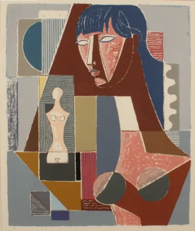 Lithograph Tozzi - SENZA TITOLO