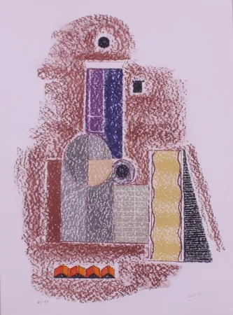 Lithograph Tozzi - SENZA TITOLO