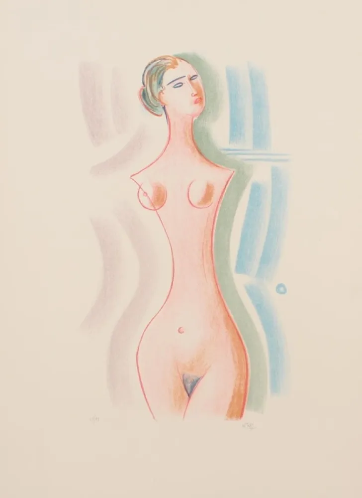 Lithograph Tozzi - SENZA TITOLO