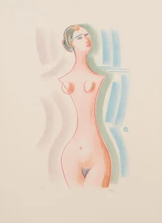 Lithograph Tozzi - SENZA TITOLO