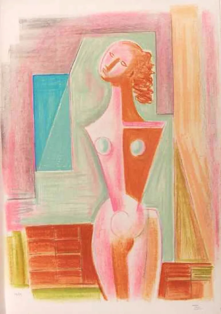 Lithograph Tozzi - SENZA TITOLO