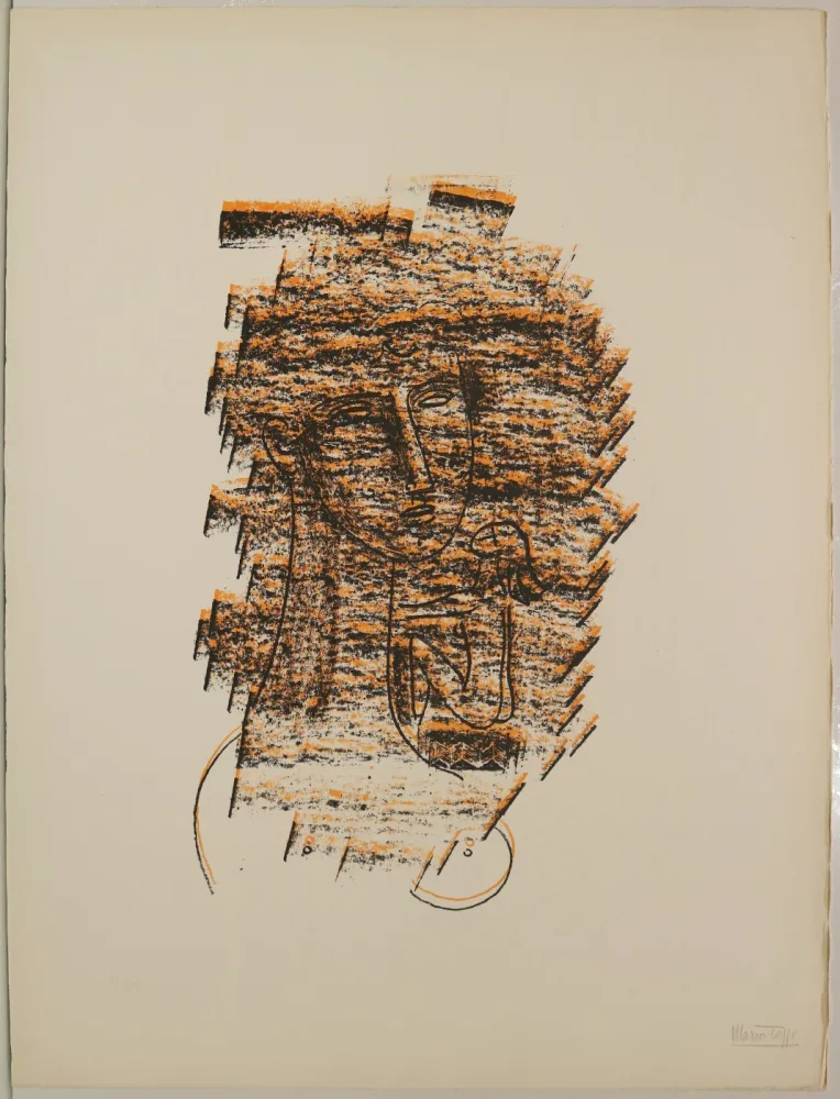 Lithograph Tozzi - Senza titolo