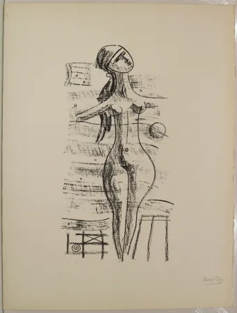 Lithograph Tozzi - Senza titolo