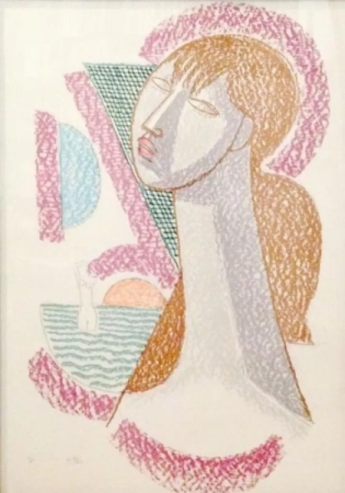 Lithograph Tozzi - Senza titolo