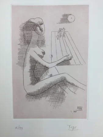 Engraving Tozzi - Untitled 