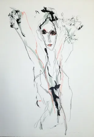 Lithograph Treccani - Figura