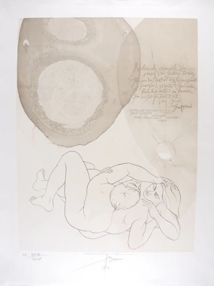 Lithograph Trémois - Envol VII