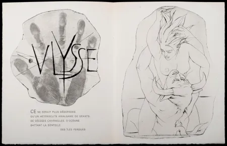 Etching Trémois - (& Jean Giono) - Naissance de l'Odyssée, 1966 - Full book!