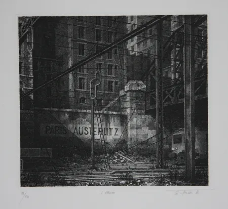 Etching Trignac - L'arrivée