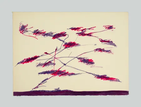 Lithograph Turcato - Composizione