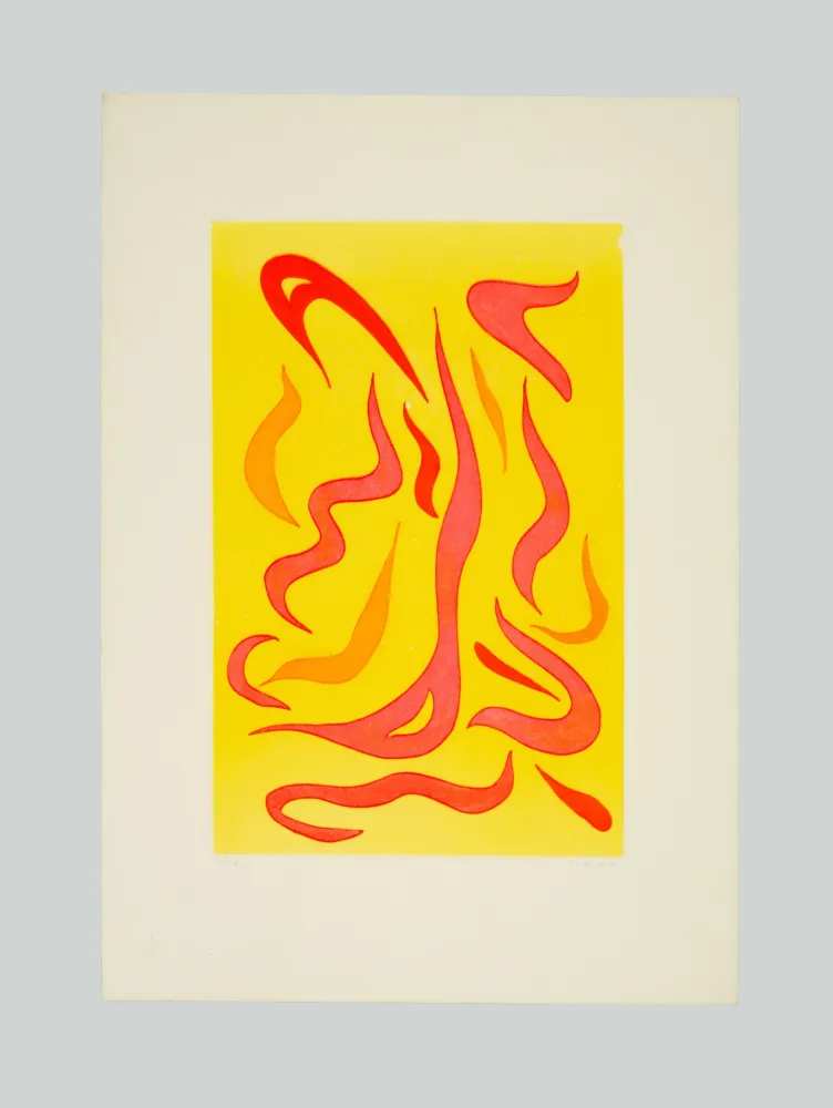 Etching And Aquatint Turcato - Composizione