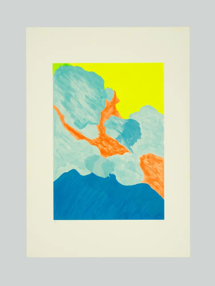 Screenprint Turcato - Composizione