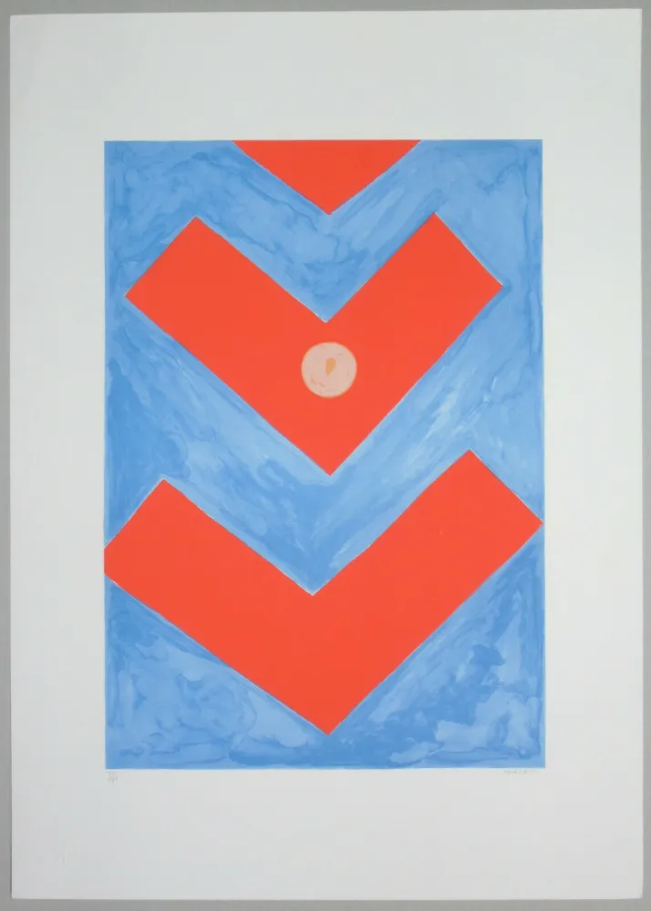 Screenprint Turcato - Composizione