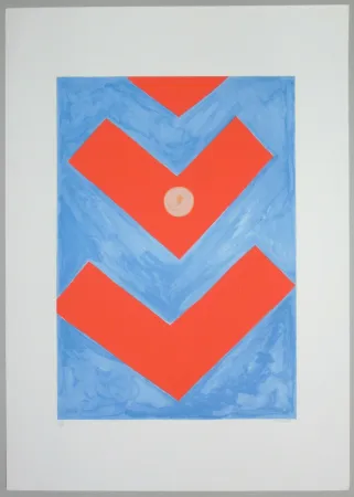 Screenprint Turcato - Composizione