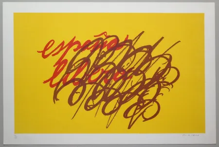 Lithograph Turcato - Espana libera