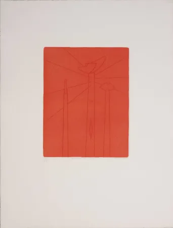 Engraving Turcato - La libertà incatenata