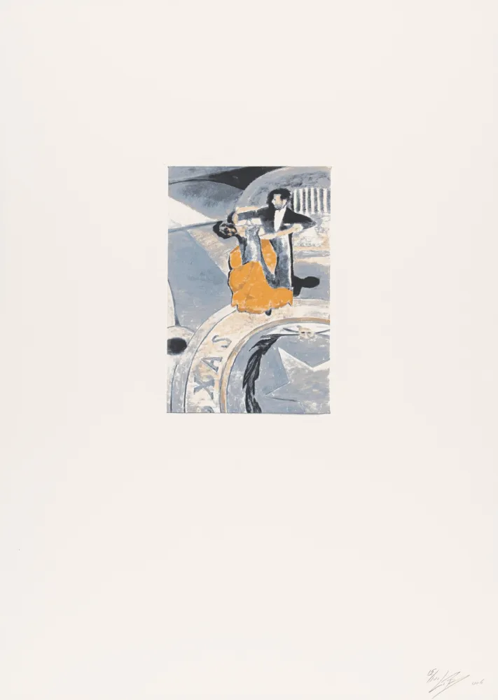 Screenprint Tuymans - Ballroom Dancing