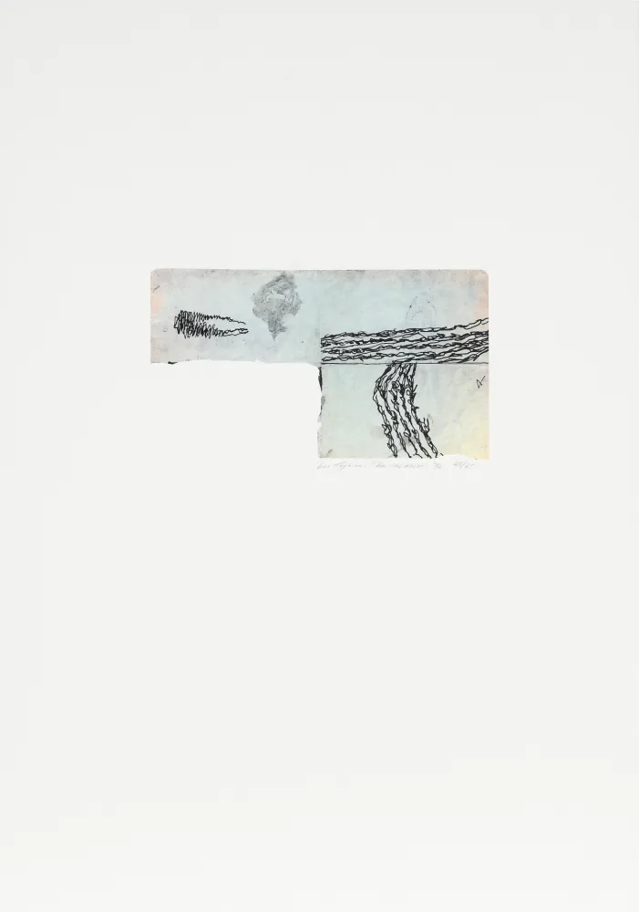 Lithograph Tuymans - Kristallnacht